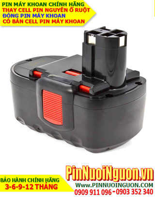 Pin máy khoan Bosch 24V-2000mAh, thay cells pin / hàng có sẳn- bảo hành 06 tháng